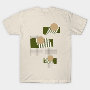 Checks Lines Grid T-Shirt